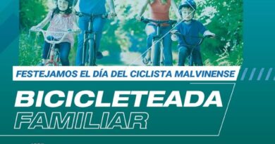 En Malvinas Argentinas se festejará el “Día del Ciclista Malvinense”