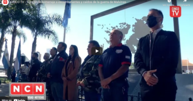 Tigre rinde homenaje a excombatientes y caídos de la guerra de Malvinas