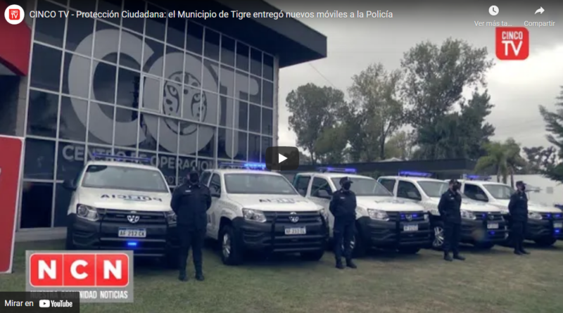 Protección Ciudadana: el Municipio de Tigre entregó nuevos móviles a la Policía de la Provincia para fortalecer el patrullaje en el distrito