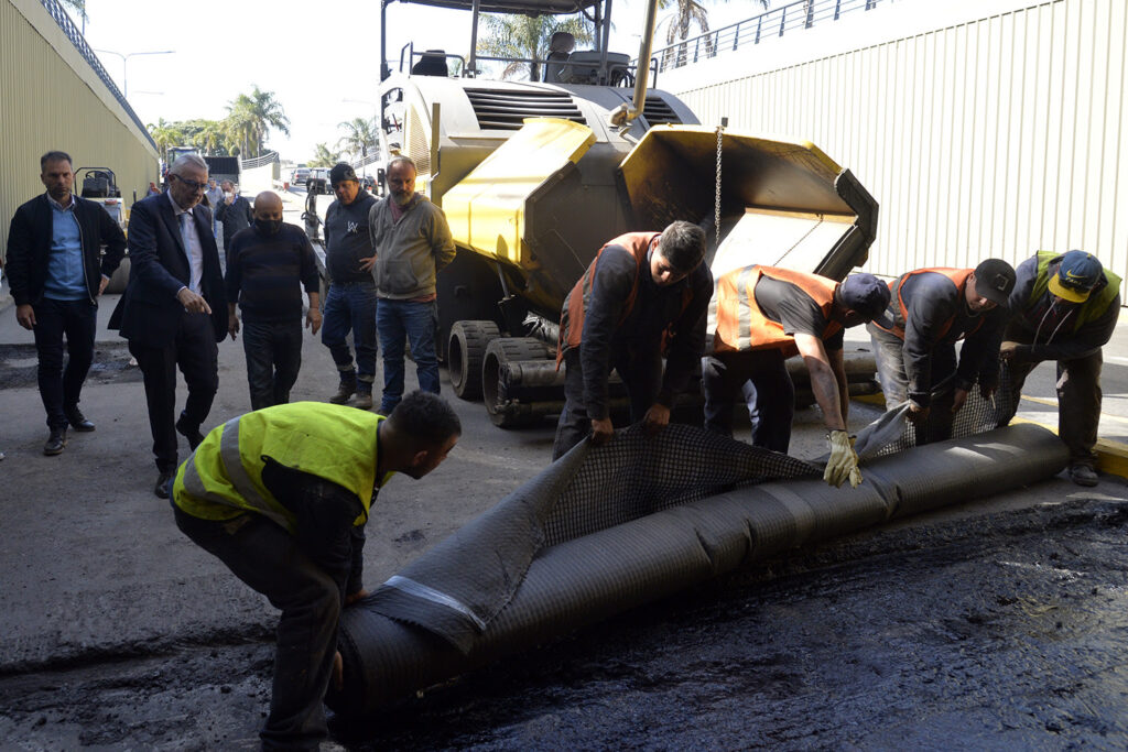 Julio Zamora inspeccionó la remodelación integral del túnel Presidente Néstor Kirchner en Tigre centro