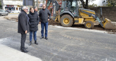 El Municipio de Tigre avanza con más obras de asfalto en Benavídez sur