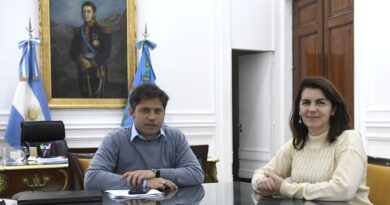 Kicillof se reunió con la intendenta de Moreno