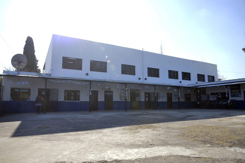 establecimiento escolar donde el Municipio realizó diferentes labores para mejorar las condiciones edilicias