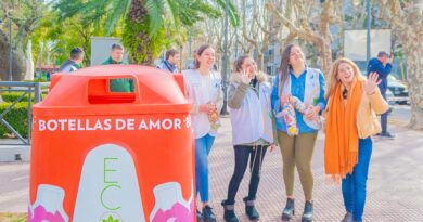 Instalaron 5 nuevas campanas para “Botellas de Amor” en San Fernando