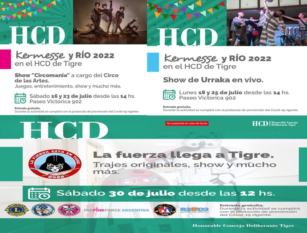 Agenda Vacaciones de Invierno del HCD Tigre