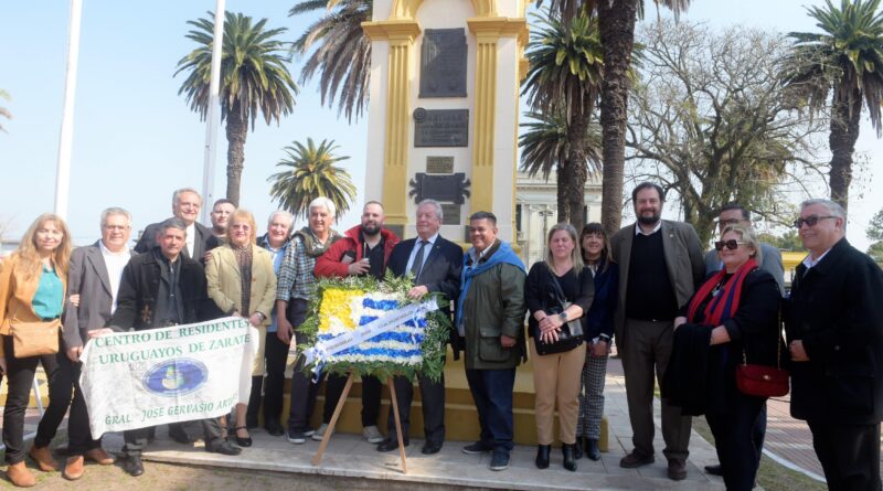Los Concejales del Frente de Todos de Tigre participaron del Aniversario de la Independencia de Uruguay en Carmelo
