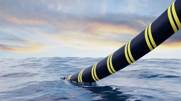 Despliegue de cables submarinos desde Argentina hasta Estados Unidos