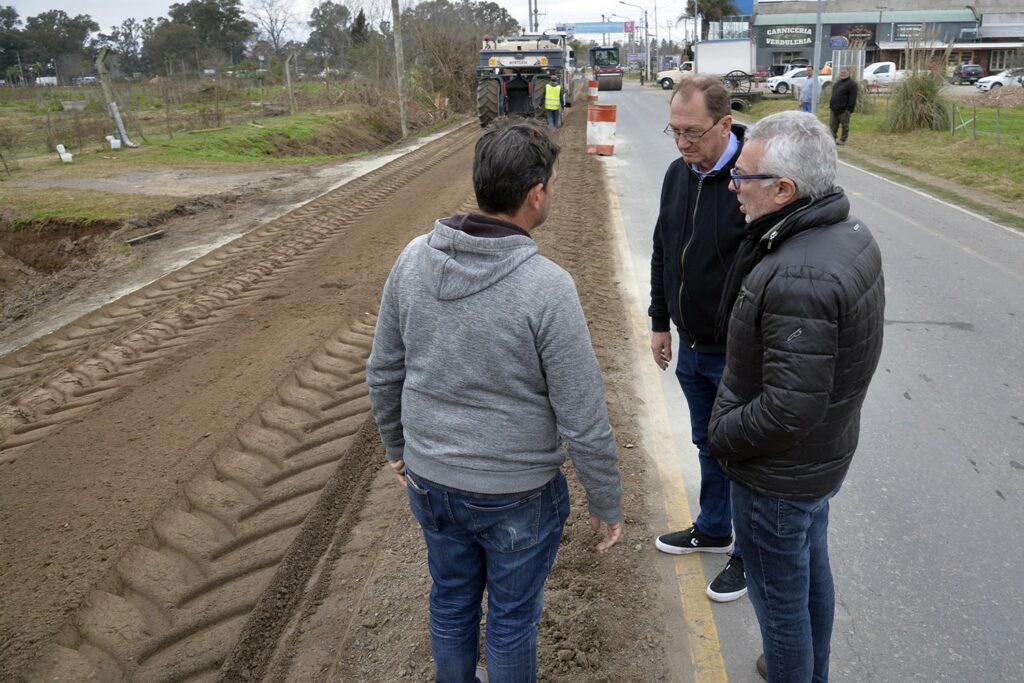 El Municipio de Tigre avanza con la repavimentación de la Av. Italia en Nuevo Delta