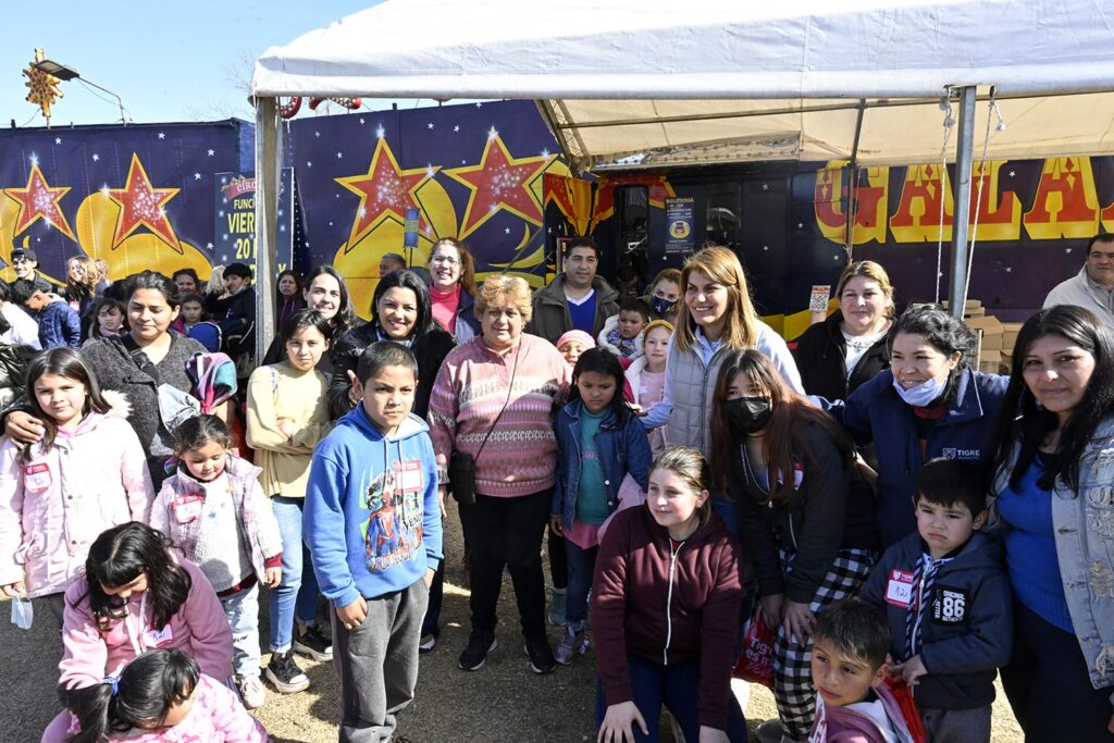 El Municipio de Tigre llevó a más de 5000 niños y niñas de comedores y merenderos al Circo Galax