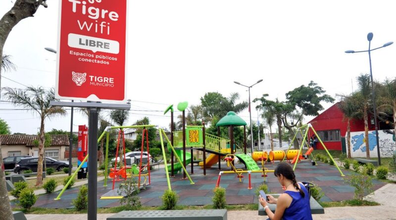 Tigre, ciudad digital: ya cuenta con más de 125 puntos de acceso a WiFi gratuito en plazas y espacios públicos