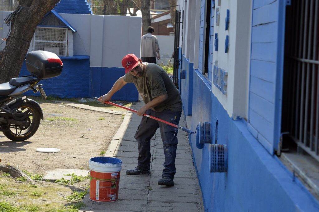 El Municipio de Tigre realiza remodelaciones en las escuelas primarias N°24 y N°38 de Don Torcuato