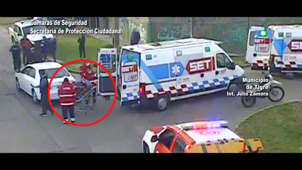 El Sistema de Protección Ciudadana de Tigre brindó rápida asistencia tras un accidente entre un auto y una moto
