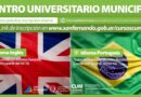 Nuevos cursos virtuales de Inglés y Portugués en el Centro Universitario Municipal