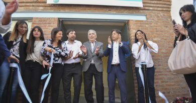 Kicillof inauguró el Jardín de Infantes 911 en Colón