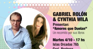 Gabriel Rolón y Cynthia Wila recorren su obra, de forma gratuita, en Tigre