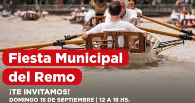 El Municipio de Tigre se prepara para la Fiesta del Remo 2022