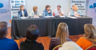 Juan Andreotti y Alberto Sileoni compartieron el Encuentro por la Educación Bonaerense en San Fernando