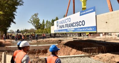 Nueva etapa de la construcción del paso bajo nivel "Viaducto Papa Francisco"