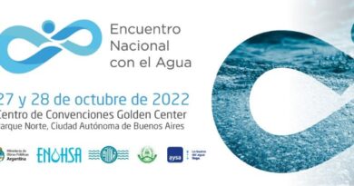 Se realizará este jueves el primer “Encuentro Nacional con el Agua”: un hito en la historia del sector en Argentina