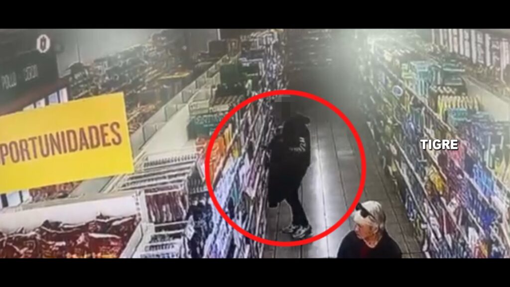 Robó mercadería de un supermercado y una vecina lo denunció mediante un tótem de seguridad inteligente del COT
