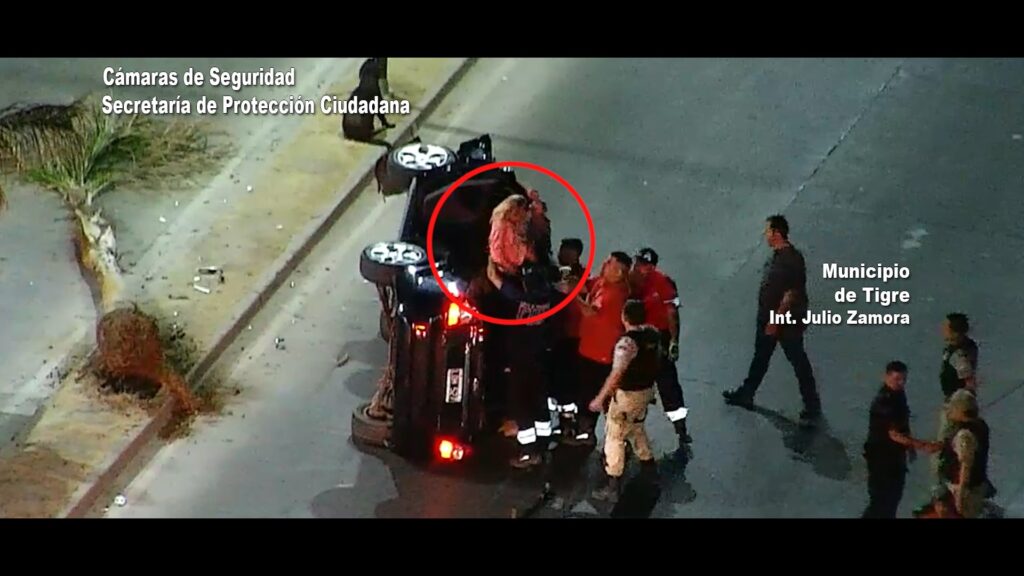 Chocó contra un boulevard en Troncos del Talar y volcó: conducía alcoholizado
