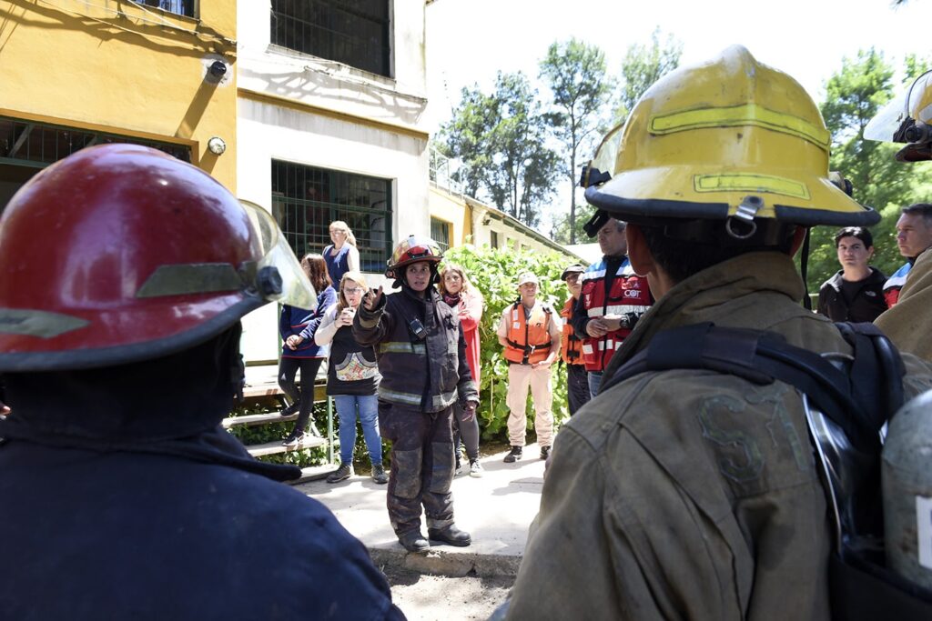 Programa Escuelas Seguras: el Municipio realizó un nuevo simulacro de evacuación por incendio en el Delta de Tigre