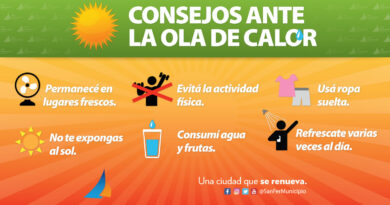 Ola de calor: consejos y precauciones por alerta amarillo en San Fernando