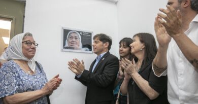 Se inauguró el auditorio “Hebe de Bonafini” en la Subsecretaría de Derechos Humanos