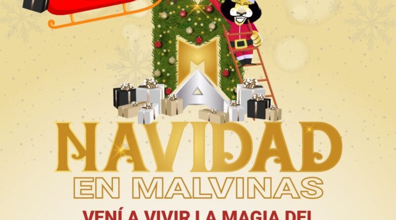 Se realiza el cierre de Navidad en Malvinas Argentinas