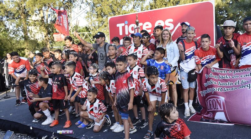 El Municipio de Tigre celebró la entrega de premios de la Liga de Baby Fútbol Infantil 2022