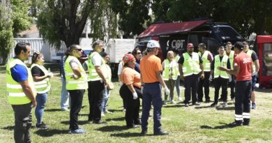 El Municipio de Tigre entregó certificados a voluntarios de Defensa Civil del ciclo 2022