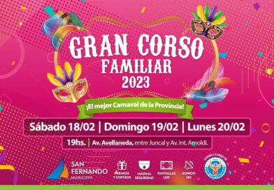 Vuelve el Gran Corso Familiar de San Fernando, el mejor carnaval de la Provincia
