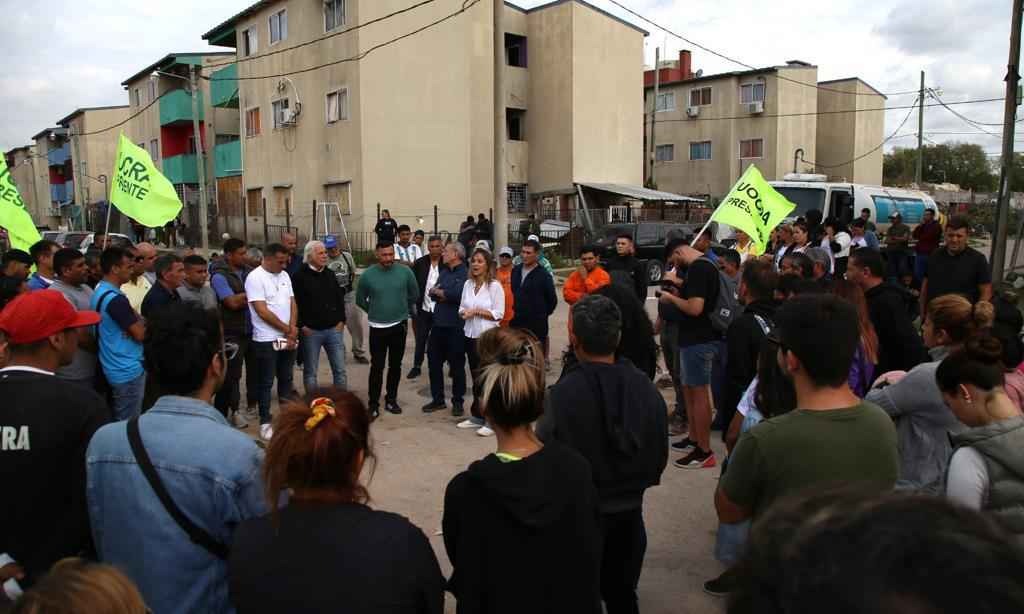 Malena Galmarini en Barrio Garrote, Tigre: “Los vecinos están sufriendo la ausencia del estado Municipal ”