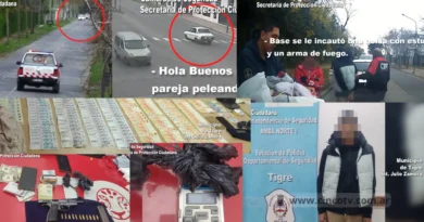 EL SISTEMA DE MONITOREO DE TIGRE PERMITIÓ DETENER A UN HOMBRE ARMADO CON DROGAS EN EL TALAR